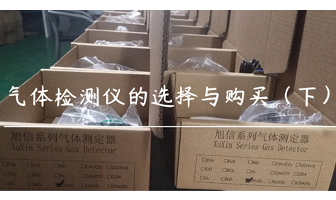 市场上气体检测仪的选择与购买(下)